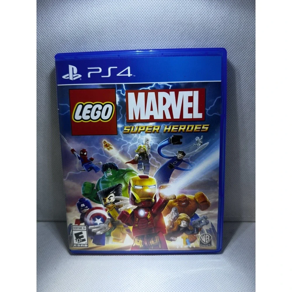 LEGO Marvel Super Heroes Sony PlayStation 4 PS4 Game Complete CIB Marvel